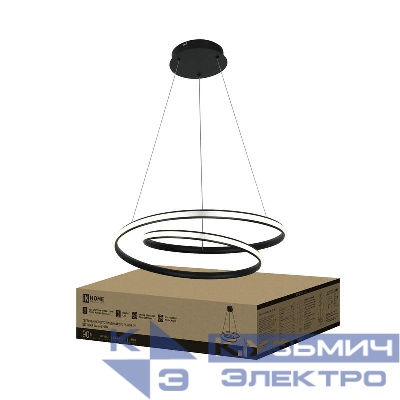 Светильник светодиодный ESTETIKA DALI-HL-90BL 90Вт 3000-6500К 230В 500х500х120мм 1.2м трос ДУ черн. IN HOME 4690612062402