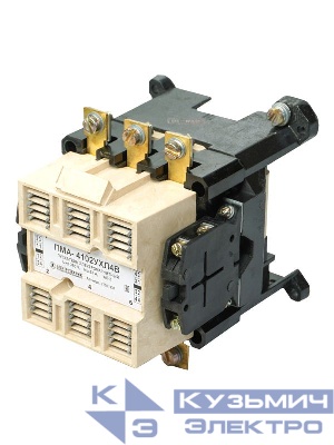 Пускатель ПМА-4102 63А кат. 220В 2НО+2НЗ IP00 без реле Электротехник ET001937