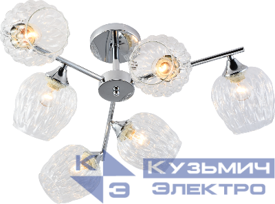 Люстра Arlene 3139-306 6хE27 60Вт модерн Rivoli Б0055390