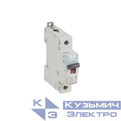 Выключатель автоматический модульный 1п C 16А 6кА DX3-E 6000 1мод. 230/400В Leg 407263
