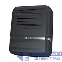 Звонок проводной Элегия соловей 220В 80-90дБА черн./серебр. МОНОМАХ ЭС-05