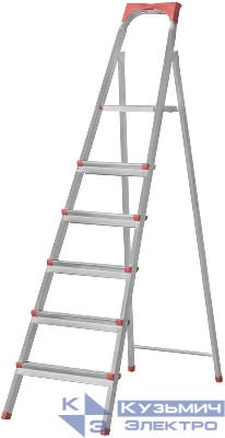 Лестница-стремянка 6 ступ. 7.65кг сталь FIT 65334