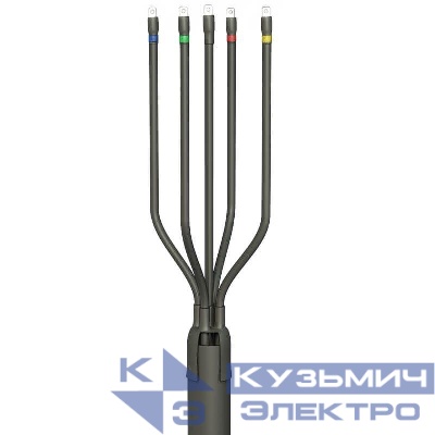 Муфта кабельная концевая универсальная 1кВ 5 ПКВ(Н)Тп-1 (35-50) нг-Ls с наконечн. (пластик/ЭПР без брони) ЗЭТАРУС zeta23345