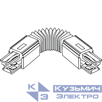 Соединение гибкое TF черн. СТ 4909001010