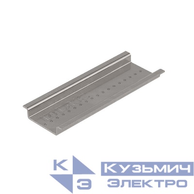 DIN-рейка 35х7.5мм L2000 OMEGA 3 с насечкой нерж. сталь DKC 02135RSS