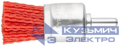 Корщетка венчик нейлоновая со штифтом 22мм FIT 38632