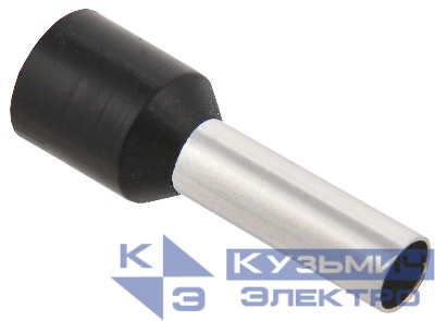 Наконечник НШВИ 6.0-12 черн. (уп.20шт) IEK UGN10-4-006-06-12