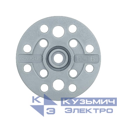 Дюбель для теплоизоляции с пласт. гвоздем 10х160 (уп.50шт) Tech-KREP 138607
