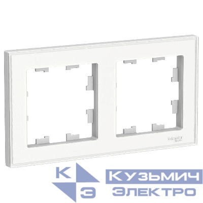 Рамка 2-м AtlasDesign Art бел. SE ATN200102