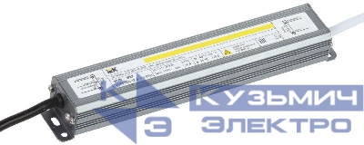 Драйвер LED ИПСН-PRO 5050 50Вт 12В блок-шнуры IP67 IEK LSP1-050-12-67-33-PRO