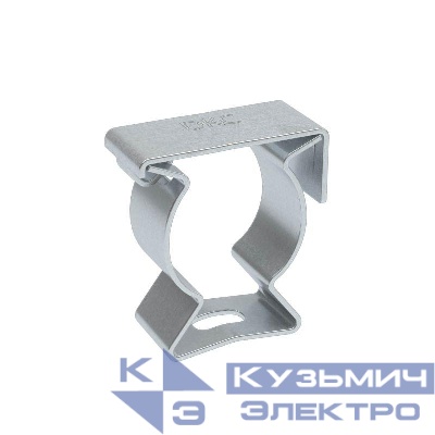 Держатель для труб (клипса) d20мм с крышкой оцинк. сталь DKC 6044-A20