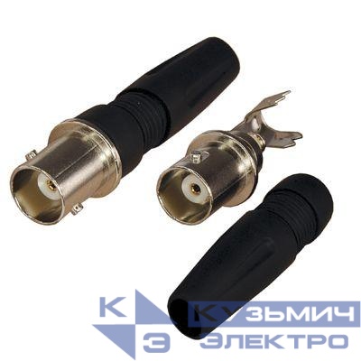 Разъем гнездо BNC под винт с колп. (уп.50шт) Rexant 05-3082