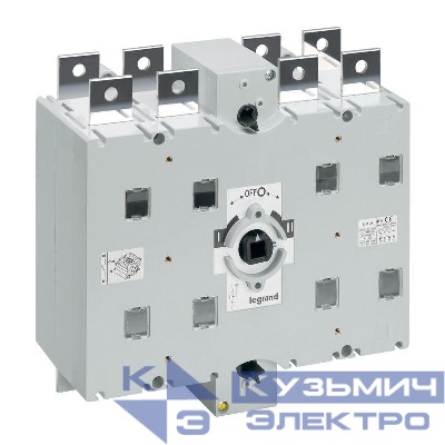 Выключатель-разъединитель 3п+Н CCF 630А Leg 431129