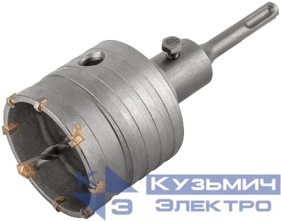 Коронка кольцевая по бетону 68мм хвостовик 110мм в сборе FIT 33445