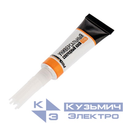 Клей-гель универсальный секундный 3г PROCONNECT 61-0910