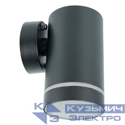 Светильник DH1001 GX53 230В садово-парковый на стену черн. FERON 11708