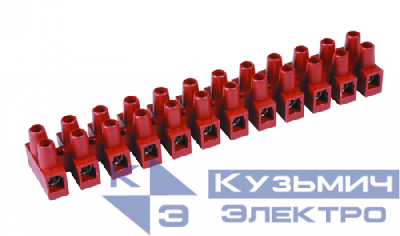 Колодка клеммная фибергласс 12х10мм винт. ф/г OK-434-12-FV DKC 43412FV