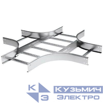 Ответвитель Х 50х200 R-300 в компл. с крепежн. элемент. и соед. пластинами DKC LX5302K