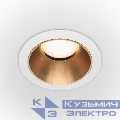 Светильник VGL 10Вт GU10х1 IP20 встраив. Voltega VGL051-U-1WMG