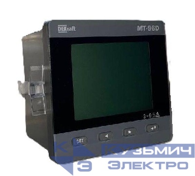 Мультиметр 96х96мм 3ф вход 600В 1А THD+multi-tariff RS485 МТ-96D DEKraft 51512DEK