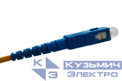 Коннектор ВО, SC/UPC SM, Simplex, 3.0 mm