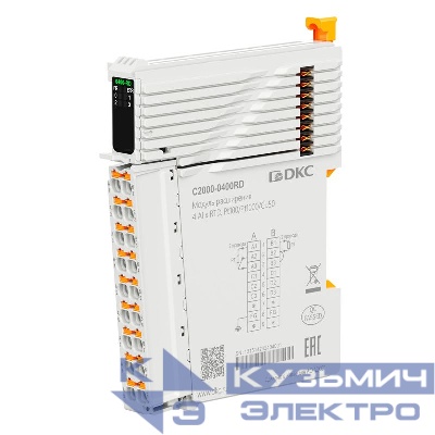 Модуль расширения C2000 4 AI - RTD Pt100/Pt1000/Cu50 DKC C2000-0400RD