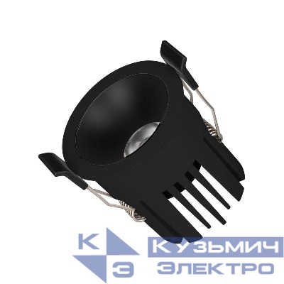 Светильник светодиодный MS-ATLAS-BUILT-R58-10W Warm3000 (BK-BK 35 deg 230В) IP20 металл Arlight 035464(1)