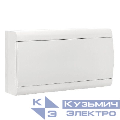 Щит ЩРН-П-18 IP41 бел. дверца (пром. упак.) Basic EKF pb-n-18w-bas
