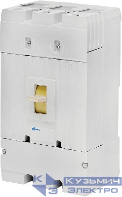 Выключатель автоматический 3п 630А А3792Б УХЛ3 690В стац. ручн. привод Контактор 1028656