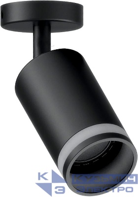 Светильник ML231 LUNA настен./потолочн. под лампу GU10 черн. FERON 41487