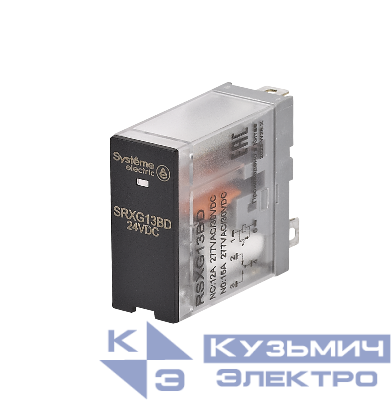 Реле 12А 1перекл. 24В DC LED SE RSXG13BD