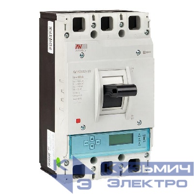 Выключатель автоматический 400А 100кА AV POWER-3/3 ETU6.0 AVERES EKF mccb-33-400H-6.0-av