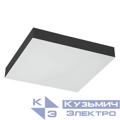 Светильник светодиодный AL267 12Вт 4000К 960лм черн. FERON 51302