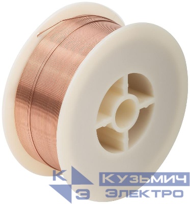 Проволока сварочная омедненная THQ-50C "Bridge" 0.8мм (катушка 1кг) ВRIDGE 81734