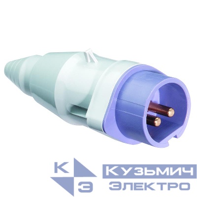 Вилка кабельная 16А 2п 25В IP44 Bals 440