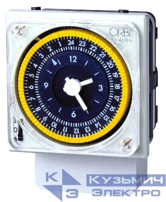 Реле времени суточное ALPHA D шаг 15мин без рез. ORBIS OB270023