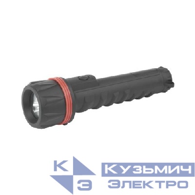 Фонарь TR3D 3хD 3хLED резина блист. Трофи Б0019830