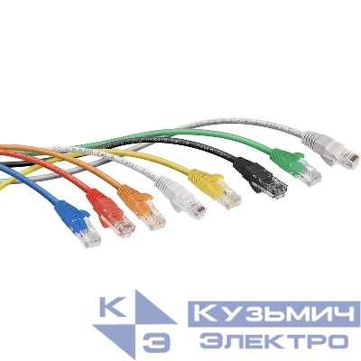 Патч-корд U/UTP кат.6 PC-UTP-RJ45-Cat.6-5m-BK-LSZH 2xRJ45/8p8c неэкранир. LSZH 5м черн. Cabeus 11198c