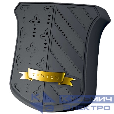 Звонок проводной Готик тройной ди-до 220В 80-90дБА черн./зол. МОНОМАХ ГЗ-02