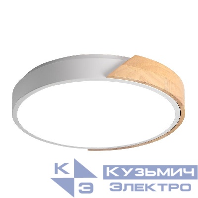 Светильник светодиодный декоративный PPB Scandic-R DIM 90Вт 3000-6500К IP20 настенно-потолочный бытовой диммир. WH/W JazzWay 5036994