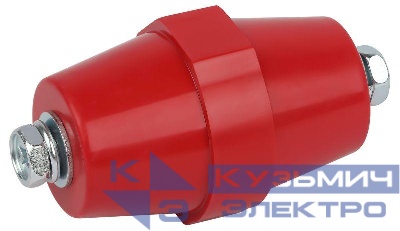 Изолятор NO-224-154 SM-76 с болтом Н76хD50мм М10 25кВ Эра Б0065660