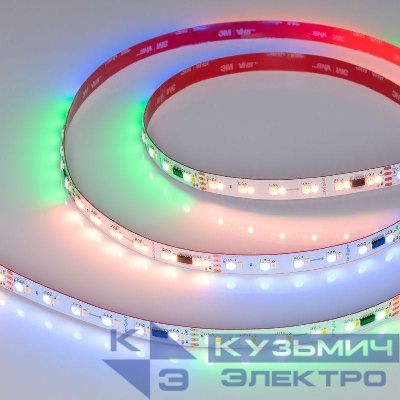 Лента светодиодная SPI-BA120-12mm 24V RGBW-Warm-PX6-BPT 16Вт/м IP20 5060/2835 бегущий огонь (уп.5м) Arlight 040620