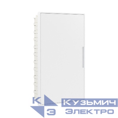 Щиток встраиваемый Фрейм (FRAME) ЩРв-п-36 36мод. с бел. дверцей с 4 шинами PEN (2шт на 8 отверст. и 2шт на 10 отверст.) бел. DKC F36B1WW