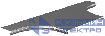 Крышка отвода Т-обр. плавн. тип Г01 ESCA 200мм IEK COT01D-0-200-08