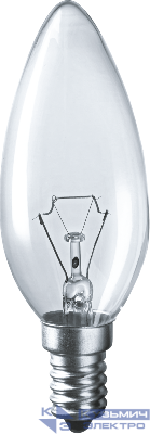 Лампа накаливания 94 304 NI-B-60-230-E14/CL (КНР) Navigator 94304