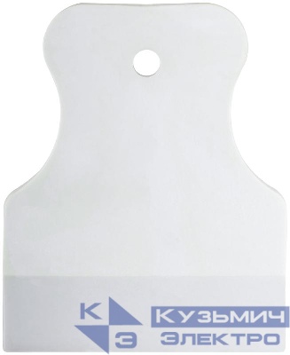 Шпатель резиновый 80мм бел. FIT 06863