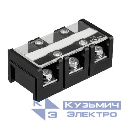 Блок зажимов клеммный БЗН ТС-603 16кв.мм 60А 3 пары Rexant 11-2159