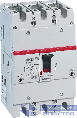 Выключатель автоматический 3п 20А 25кА DRX 125 HP TM Рег Leg 669001