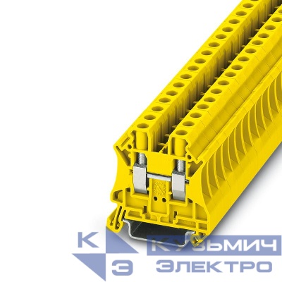 Клемма проходная КНВ 6-2-Ж СТЭЗ 11000028