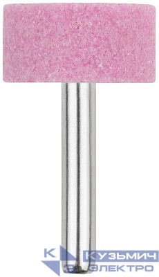 Шарошка абразивная по металлу хвостовик 6мм цилиндр 25х13мм FIT 36952